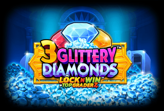 3 Glittery Diamonds