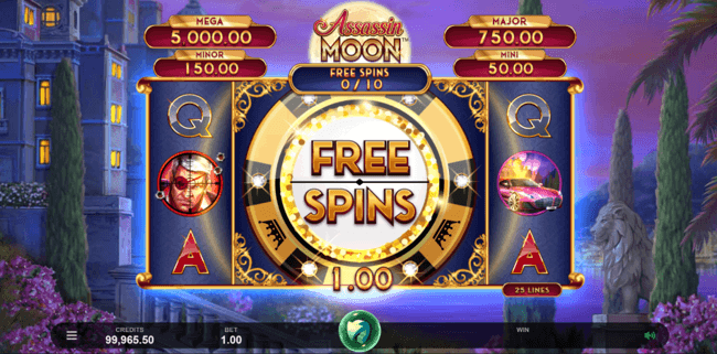 Assassin moon free spins