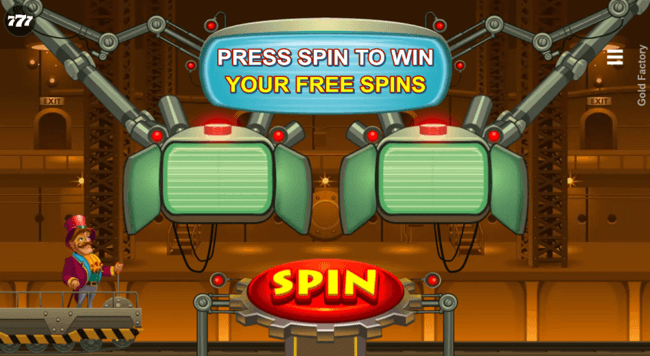 Gold Factory free spins