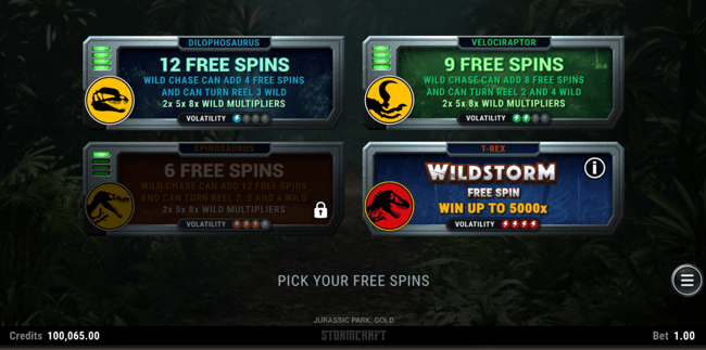 JPG free spins