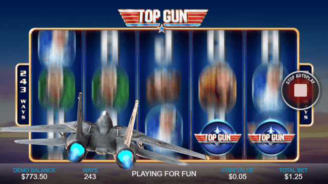 Top Gun dogfight