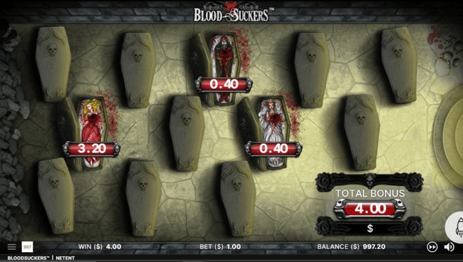 Blood suckers stake bonus