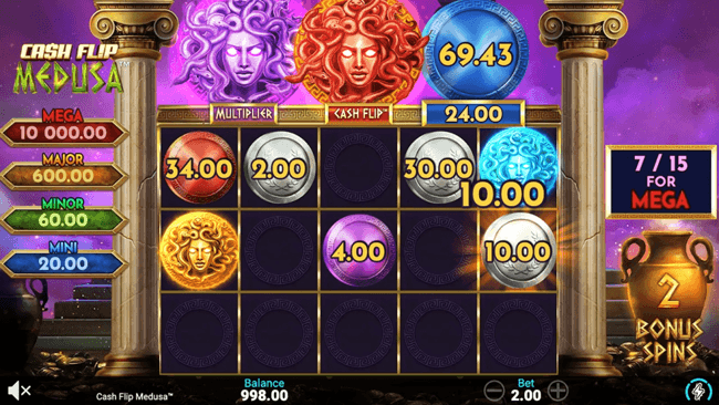 CF Medusa bonus collect