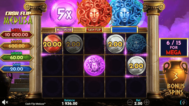 CF Medusa bonus multiplier