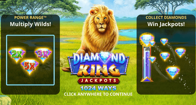 Diamond King Jackpots wilds