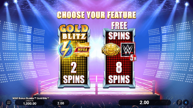 WWE BRGB bonus choice