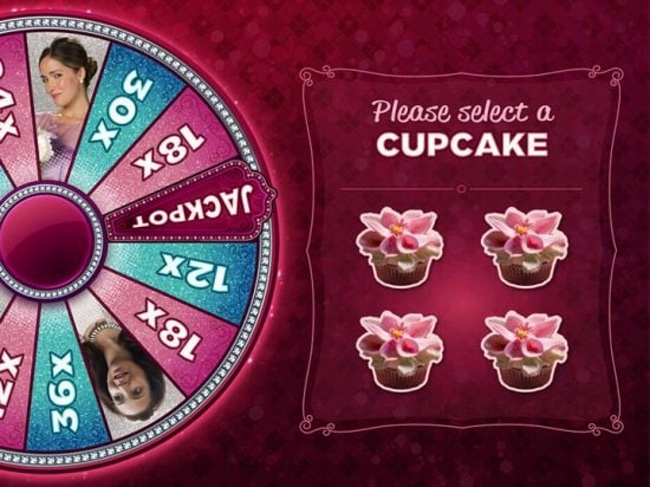 Bridesmaids cupcake wheel