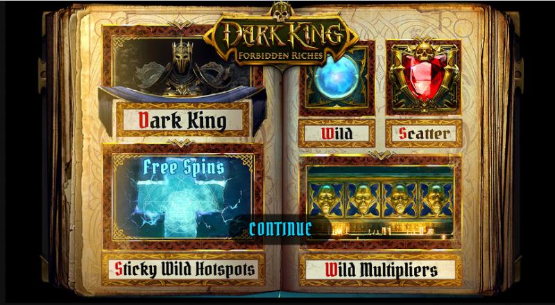 Dark king free spins plus