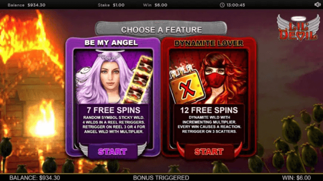 Lil devil free spins choice