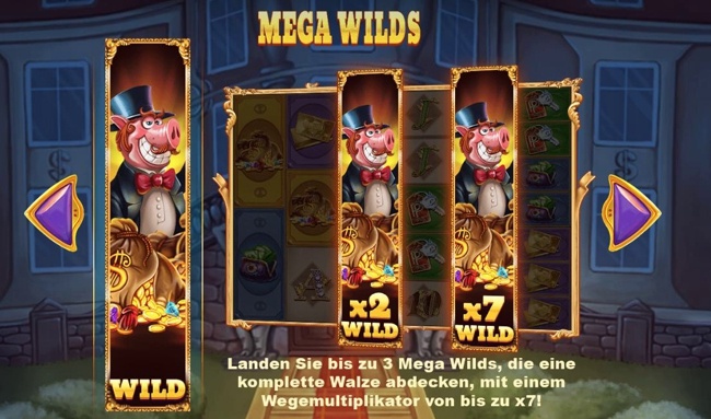 Piggy Riches Meg wild