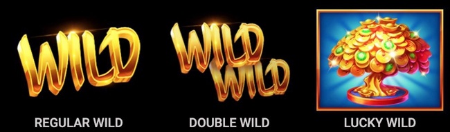 Double Lucky Line wilds