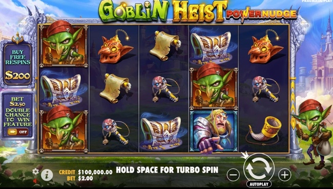 Goblin Heist Powernudge start