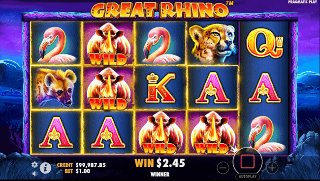 Great Rhino free spins