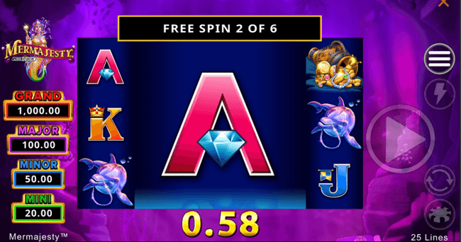 Mermajesty free spins