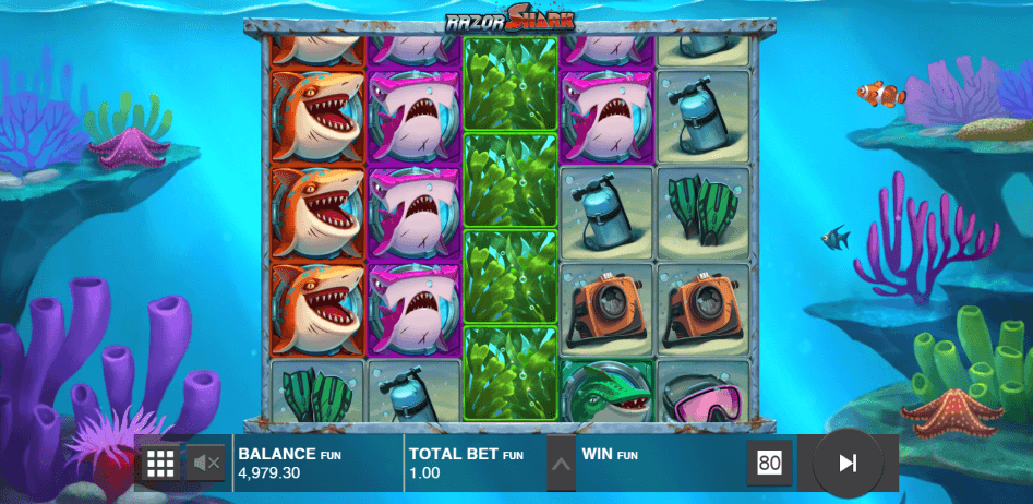 Razor shark stacks