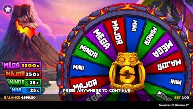 TOK2 jackpot wheel