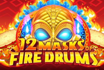 12 Masks of Fire Drums Online Slot